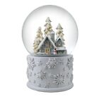 120mm Snowy White Home Scene Snow Globe By The San Francisco Music Box Company