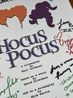 Hocus Pocus Script Cast-signed- Autograph Reprints - Full Script - 112 Pages