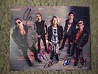 2023 Tour Vip Fozzy Chris Jericho Aew Wwe Full Band Signed Promo 8 X 10