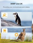 4 Pack Campark Mini 36mp Game Trail Deer Camera 2k Fhd Wildlife Hunting Game Cam