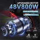 Electric Scooter 48v 800w For Adult 10 off Road Fat Tires Fast Speed Usa Max Vv