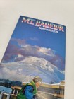 Vintage 1988 Mt  Bachelor Bend Oregon Ski High Desert Pamphlet Brochure
