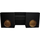 Custom Toyota Tacoma 05-15 Double Cab Truck Dual 10 Sub Box Subwoofer Enclosure