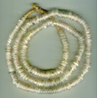 African Trade Beads Vintage Antique Glass Beads Clear Dutch European Dogon Beads