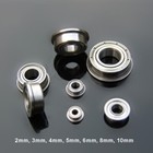 Flange Bearings Metal Shielded Deep Groove Flanged Ball Bearing 2 3 4 5 6 8 10mm