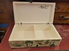 Box  Benito F  Vintage Mexican Painted Folk Art Signed C1940 s  Hand Painted Dzy