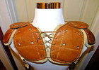 Vintage Original Leather wool   Felt Hockey Shoulder Pads Holden Ltd polar Brand