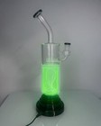 14   Plasma Bong Electric Glass Waterpipe Smoking Bong With 14mm Green Gift Box