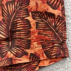 Tommy Bahama Swim Shorts Mens Large Orange 8  Inseam Tropical Lined Beach Surfer
