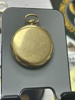 1940s Antique Black Starr   Gorham 14k Solid Gold Pocket Watch 17j   Running