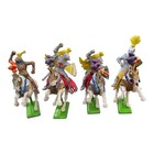 42 Vintage Britains Deetail 1970s Knights Turks Horses Western Figures England