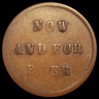 1861-1865 Civil War For Our Country Patriotic Copper Token Fuld   135 440