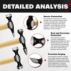 Auto Body Repair Tool Kit 7-piece Carbon Steel Hammer Dolly For Dent Fender Work