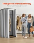 Fitting Room Portable Dressing Room 39 In Privacy Space  semicircular 