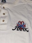 Vintage y2k Hank Williams Polo Style Shirt Size Xl Front   Back Logo 
