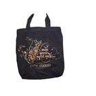 The Twilight Saga New Moon Black Tote Bag I Run With The Wolves 