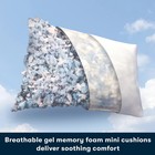 Serta 2 Pack Cooling Gel Memory Foam Bed Pillows Standard Queen Size New
