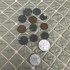 12 Miscellaneous Antique German Coins From 1917  1918  1929  1937  1940  1942