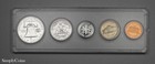 1963 Proof Set Uncirculated Silver Coins Us Mint