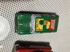 Vintage 1960   s Lot Of 5 Tin Litho Friction Toys Roadster Car Tank Japan 3    Long