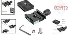 50mm Quick Release Plate Clamp Adapter For Arca Swiss Dslr Camera Tripod