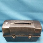 Vtg King Seeley Thermos Division Black Plastic Lunchbox Work Site No Thermos 