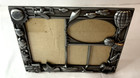 Silver Pewter 4 Collage Photo Picture Frame Baby Toddler Child Nursery