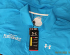 Under Armour Mwr Michael Waltrip Racing Nascar Blue Polo Shirt L Nwt Toyota