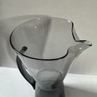 Vintage Morgantown Martini Glass Pitcher In Smoke Mid Century Modern