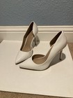 Expression Womens High Heel Shoes Pumps     Size 9     White High Heels