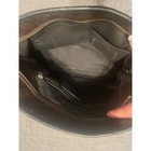Coach Gallery Tote Signature Canvas Brown Black F79607 Gold Hardware