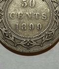 1899 Newfoundland Silver 50 Cents - Narrow 99