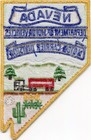Nevada State Shape Shaped Motor Vehicles Dmv Motor Carrier Police Patch
