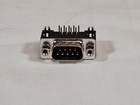 Qty 5 Female D-sub Connectors De-9 Pin Angle Pc Board Mount Screw Terminal Pcb