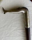 Dandy Metal Silver Leg Woman Wood Antique French Cane 36   