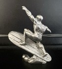 Pewter Silver Surfer Superhero Fantastic Four Avengers Marvel Metal Figurine