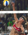 April Ross Usa Beach Volleyball Signed 8x10 Photo Proof Coa Autographed