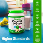 Organic Vegan Protein Powder Creamy Chocolate Fudge 21g Protein 1 02lb
