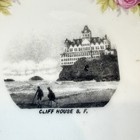 San Francisco   California  Antique Cliff House Souvenir Rare China Dish Plate