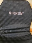 Nikken Kenko Magnetic Chair Seat Back Pad 18x42 Latex Foam W  Carry Bag