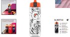 Sport Water Bottle 30oz Reusable Hydration Bottle With Flip Cap Sports Gear