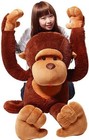 Large Stuffed Monkey Giant Monkey Stuffed Animal Big Gorilla Plush Toy For Kids