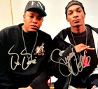 Dr  Dre   Snoop Dogg Signed 8x10  Authentic Original Autographs W coa