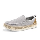  Men Espadrille Shoes Casual Slip On Flats Canvas Walking Running Soft Sneakers