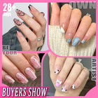 Short Coffin Nails Tips 504pcs No C Curve Full Cover False Nail