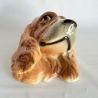 Cocker Spaniel Dog Head Bust Wall Hanging Vintage Mcm Retro Ceramic