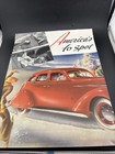 Vintage Nash 2 Page Ad Advertisement - Vintage - Ad-1937