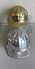  2  Superlite Fibre Metal Aluminum Hard Hat Lot Vintage 1 Us Government  1 Wabco