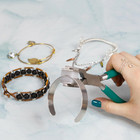The Beadsmith Metal Bending Pliers   Pliers With Curved Nylon Jaws For Bracelet
