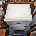 Vintage  Ice Box - White Large